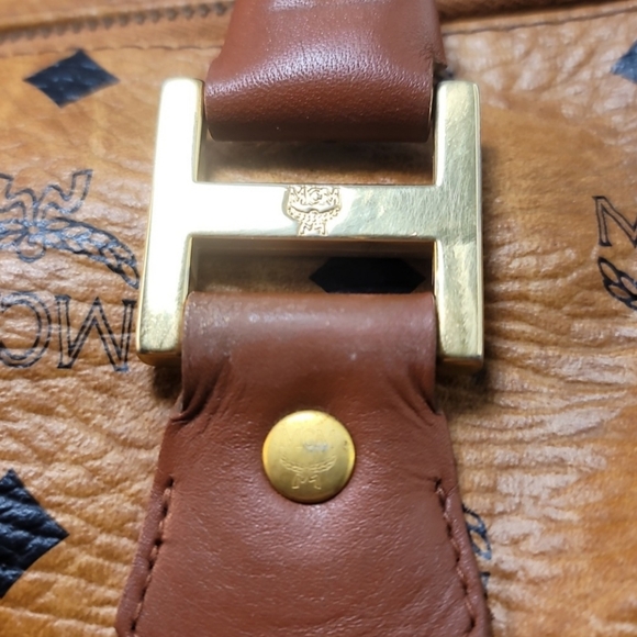 AUTHENTIC MCM MUNCHEN MONOGRAM LEATHER HANDBAG - Picture 11 of 14